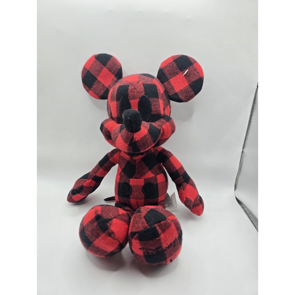 Disney x American Eagle AE Mickey Mouse Plush Special Ed. Buffalo check NWT
